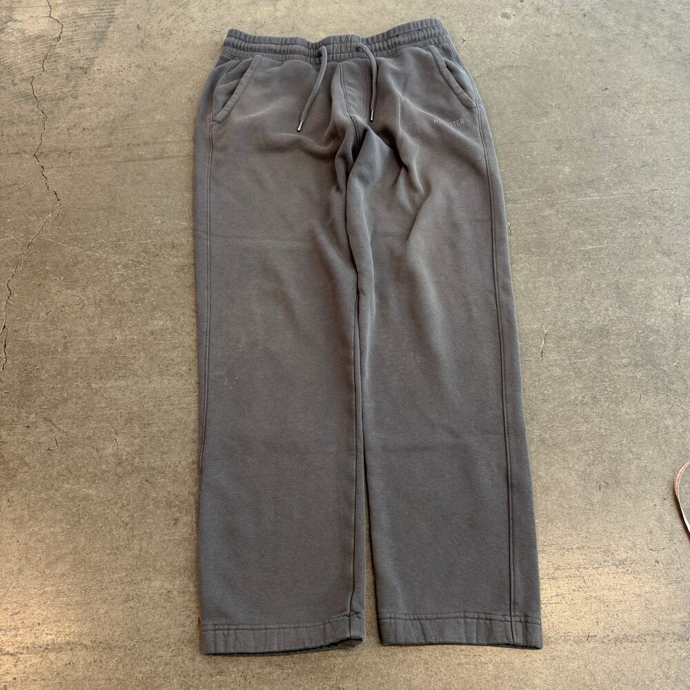 Vintage Y2k Hollister Comfort Essentials Cozy Fleece Gray Sweatpants Women's M